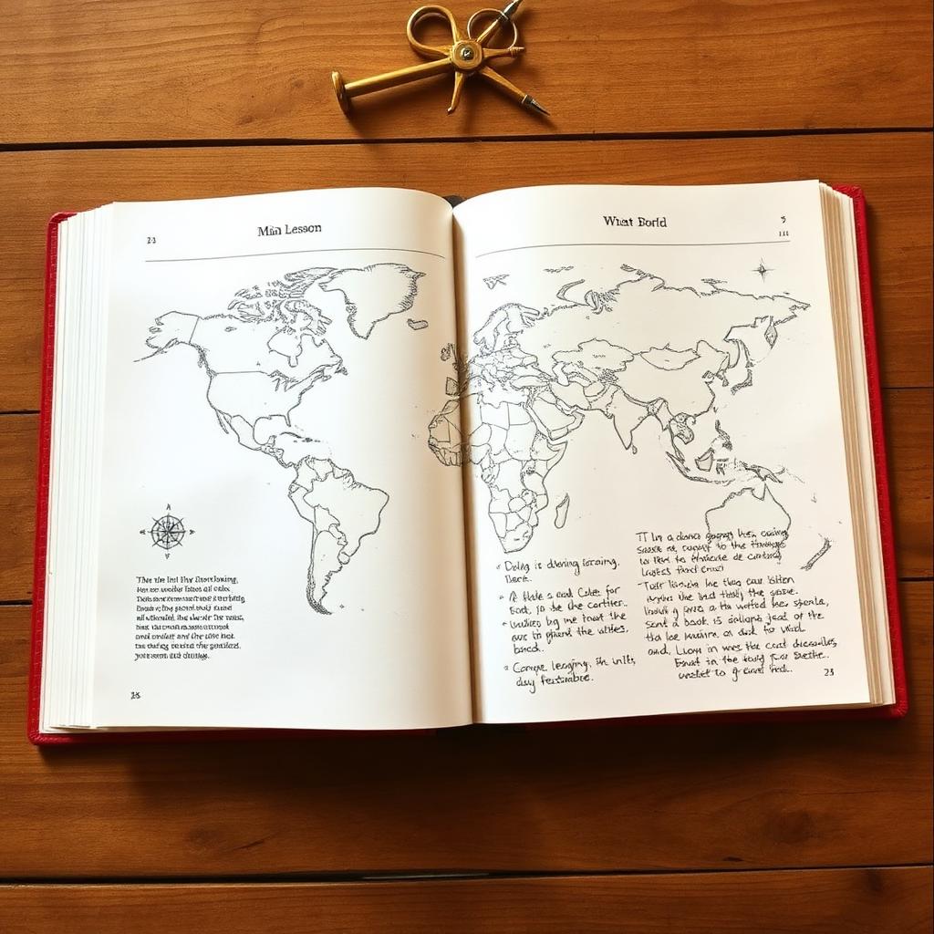 Ilustrație Geografie